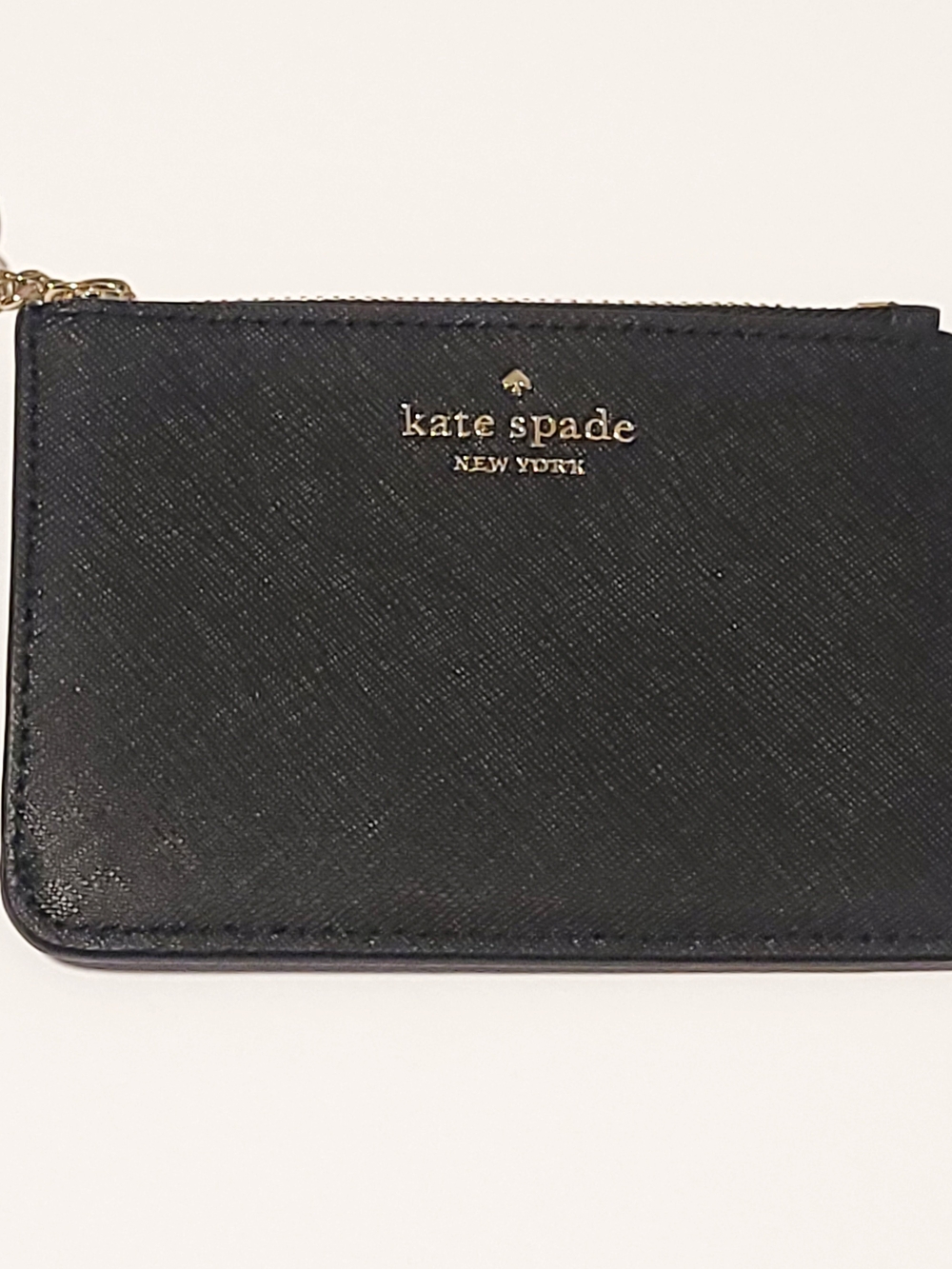 Kate Spade Black Saffiano Leather Card Holder